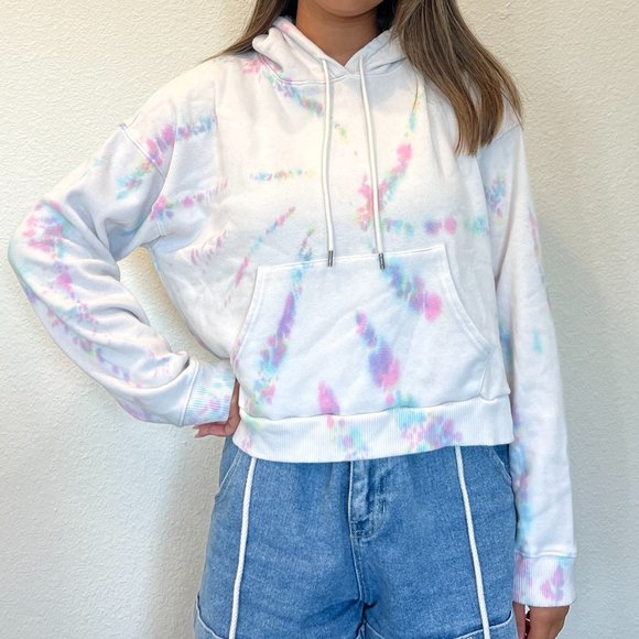 American Eagle Tie Dye Hoodie, Size Large - Picture 2 of 9